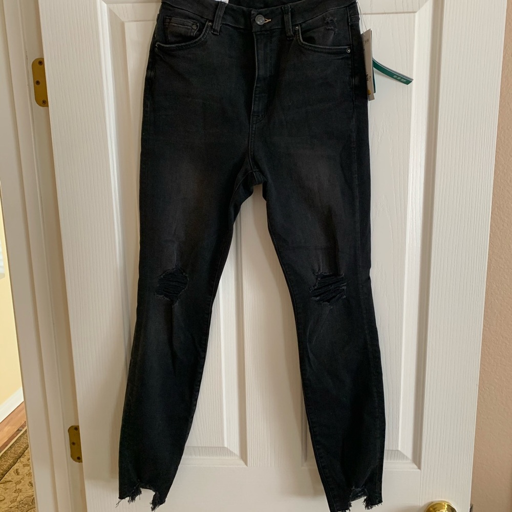 Black Skinny Coupe Jeans